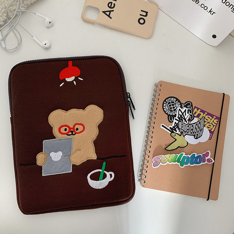 Mignon ours Portable Sac Liner