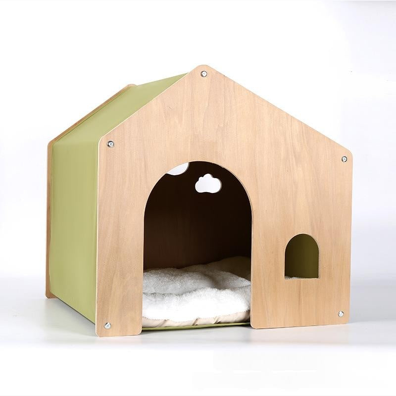 Meubles pour animaux en bois massif éco-friendly