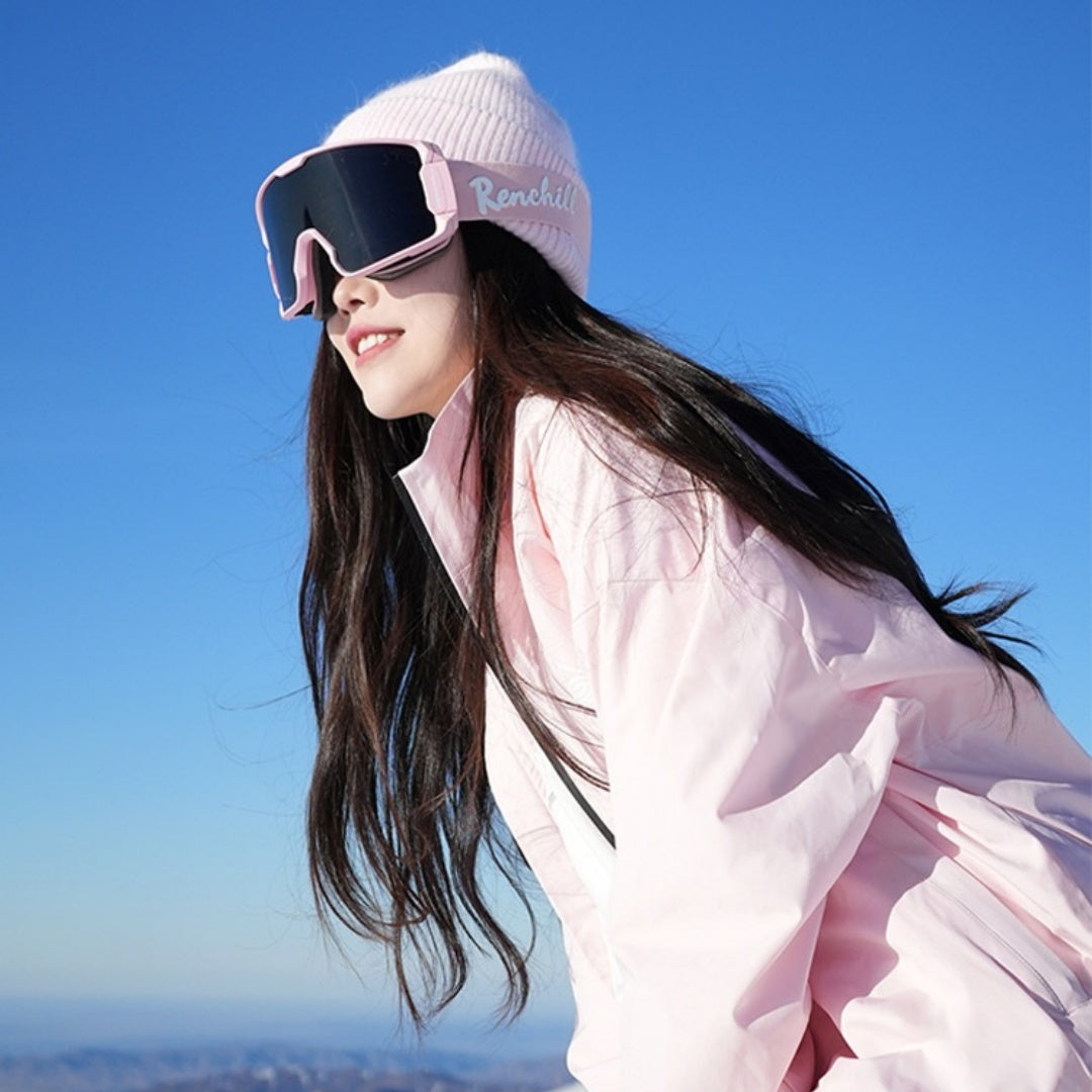 Hiver Outdoor Étanche Single and Double Skateboard Ski Suit Vêtements et pantalons Cou