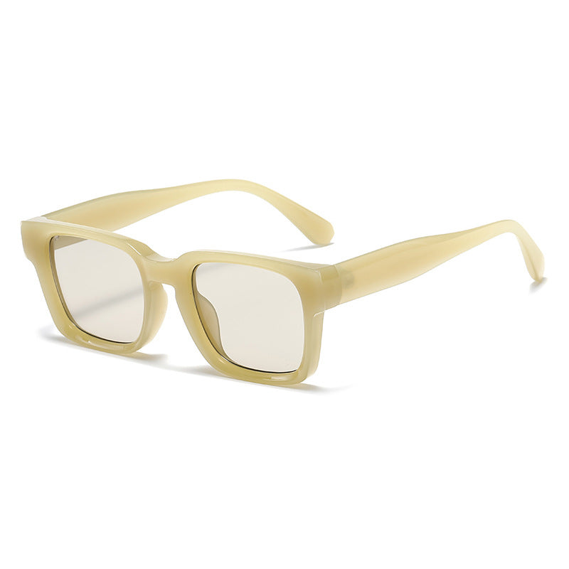 Rétro Minimalist Lunettes de soleil polyvalentes pour hommes et femmes