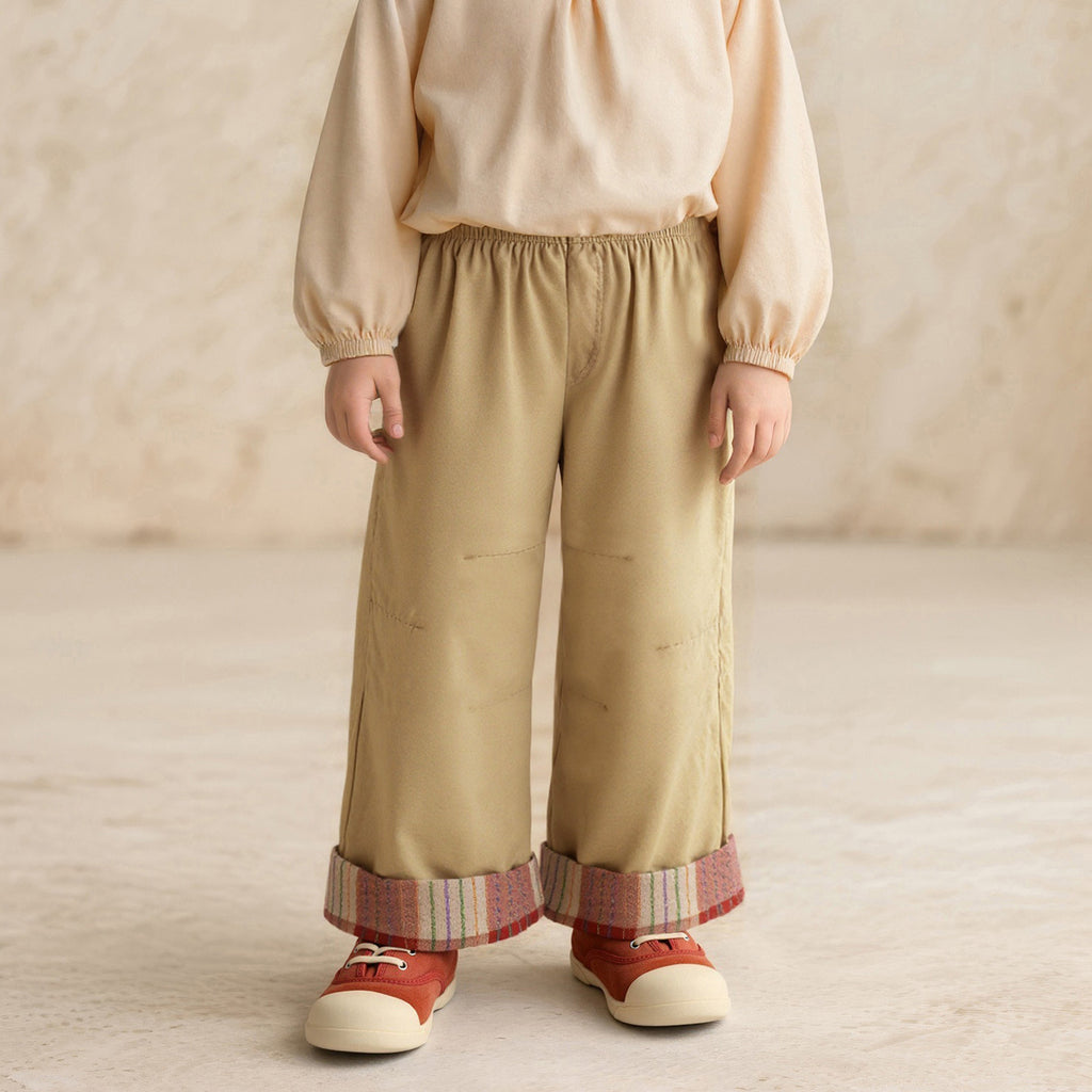 Confortable Loose-fitting Straight-leg Pantalons polyvalents de style coréen