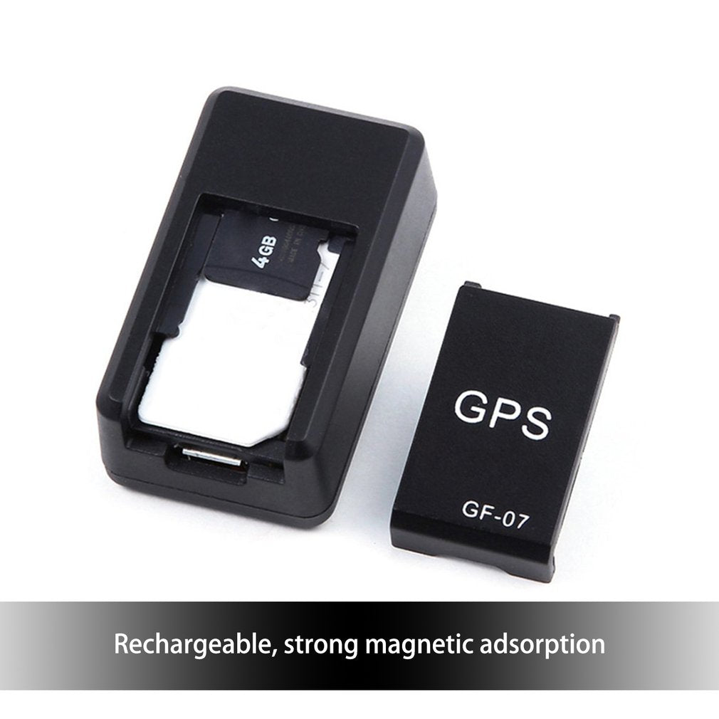 Vente plus récent GPS Tracker GF07 Magnetic Mini Car en temps réel Carte TF Magnetic Trackers Real-ti