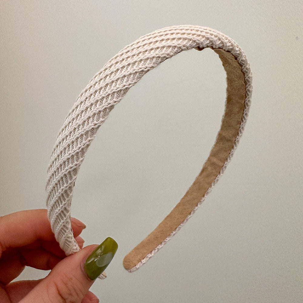 Tempérament sauvage doux et plus jeune Ceinture de coiffure Ornements