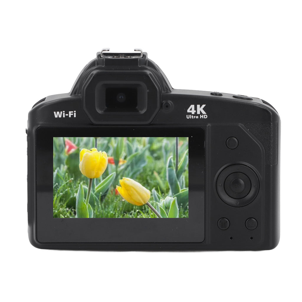 Caméra numérique écran IPS 3 pouces 4K 64MP 16x Zoom numérique vision nocturne sans fil double Camer