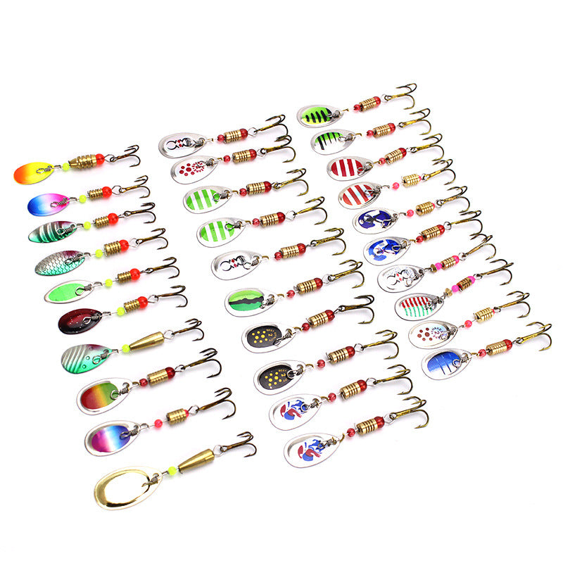 Type de tosting Lure Composite en tôle de fer Accessoires d'équipement de pêche