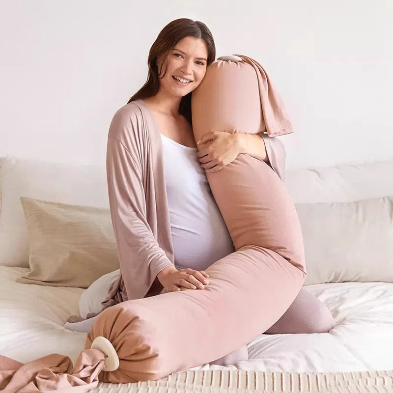 Oreiller de grossesse pour le soutien du dos et le sommeil latéral avec le soutien Belly