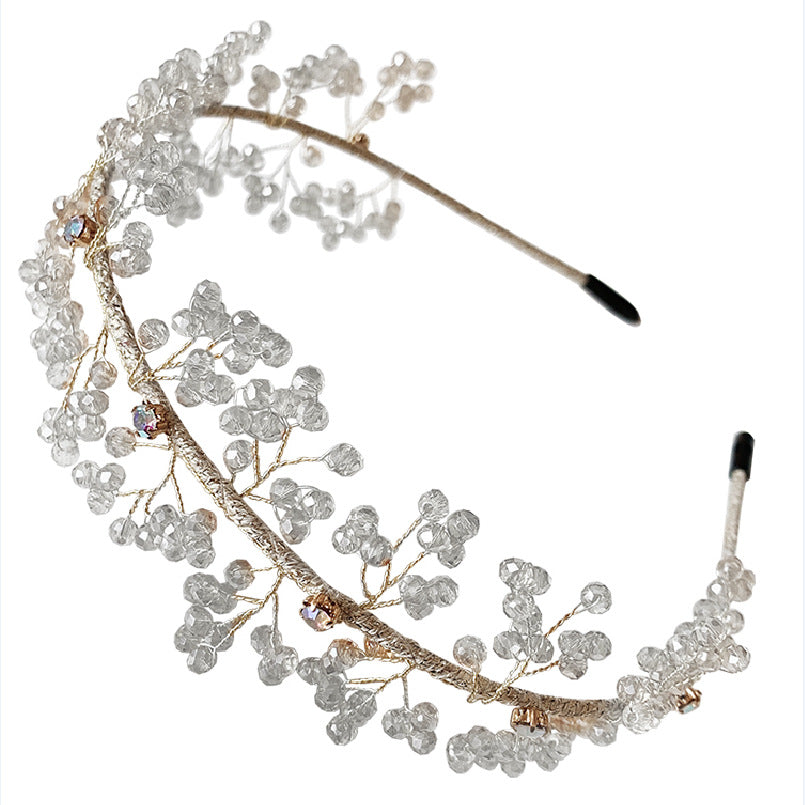 Versatile et élégant sortir coiffure Accessoires capillaires Tempérament Retro Bridal Headba