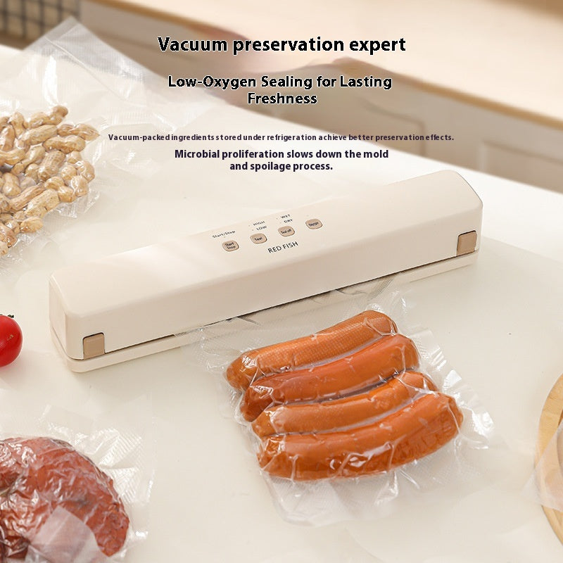 Machine à sceller sous vide Emballage pour aliments Machine à sceller Usage domestique
