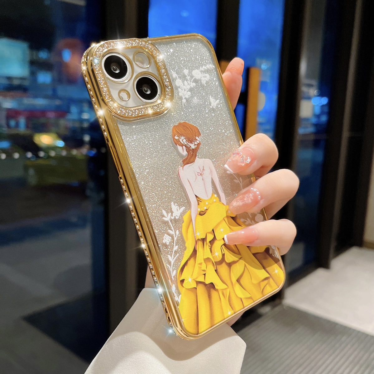 Luxury Glitter Gradient Strass Phone Case