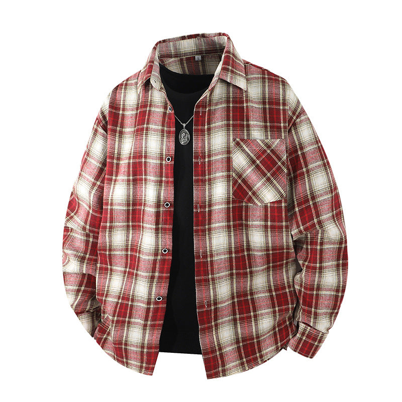 Veste brossée élégante et polyvalente pour jeunes couples
