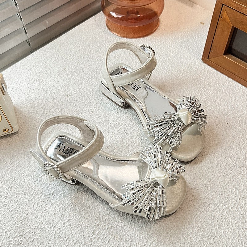 Sandales à talons hauts de printemps pour filles
