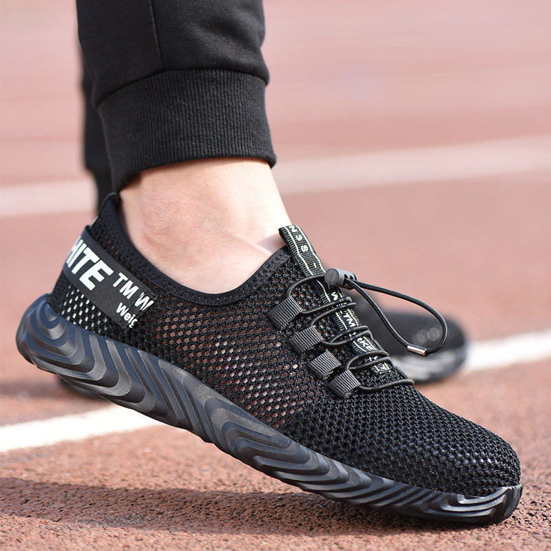 Été léger orteil en acier Crush- et résistant à la perforation Fashionable sécurité respirante S