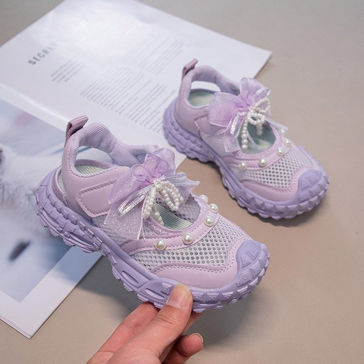 Summer Girls Hollow Mesh Sports Sandals