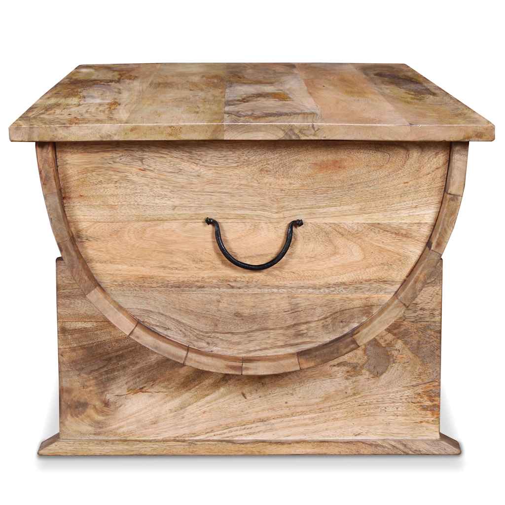 Table de café Bois de mangue massif 88x50x40 cm