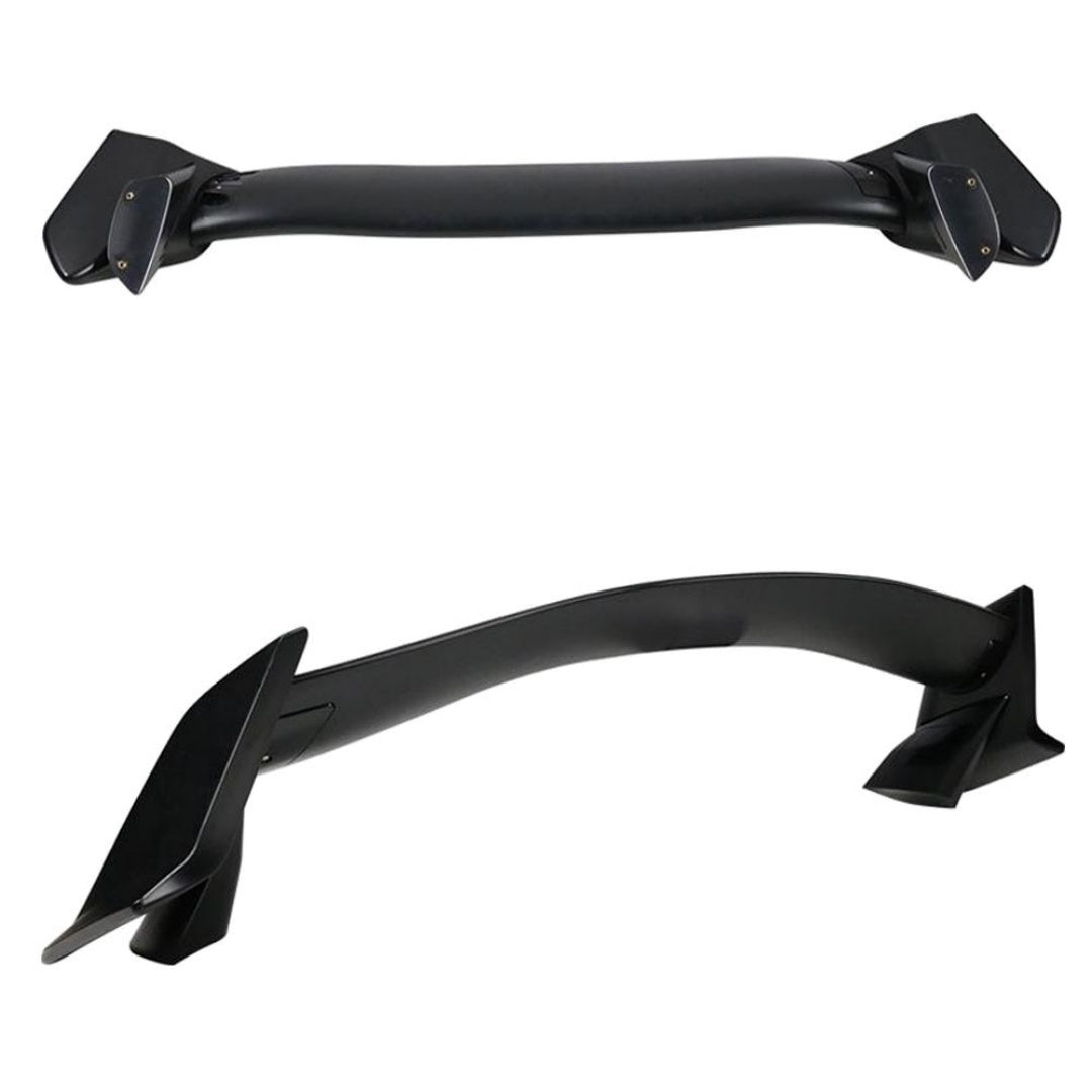 Convient 17-21 H Onda Civic X 10ème Type R Arrière Trunk Spoiler Wing Non peint noir ABS