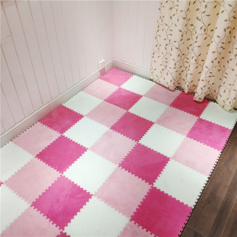 Tapis d'éponge encastrable en mousse composite pour les ménages