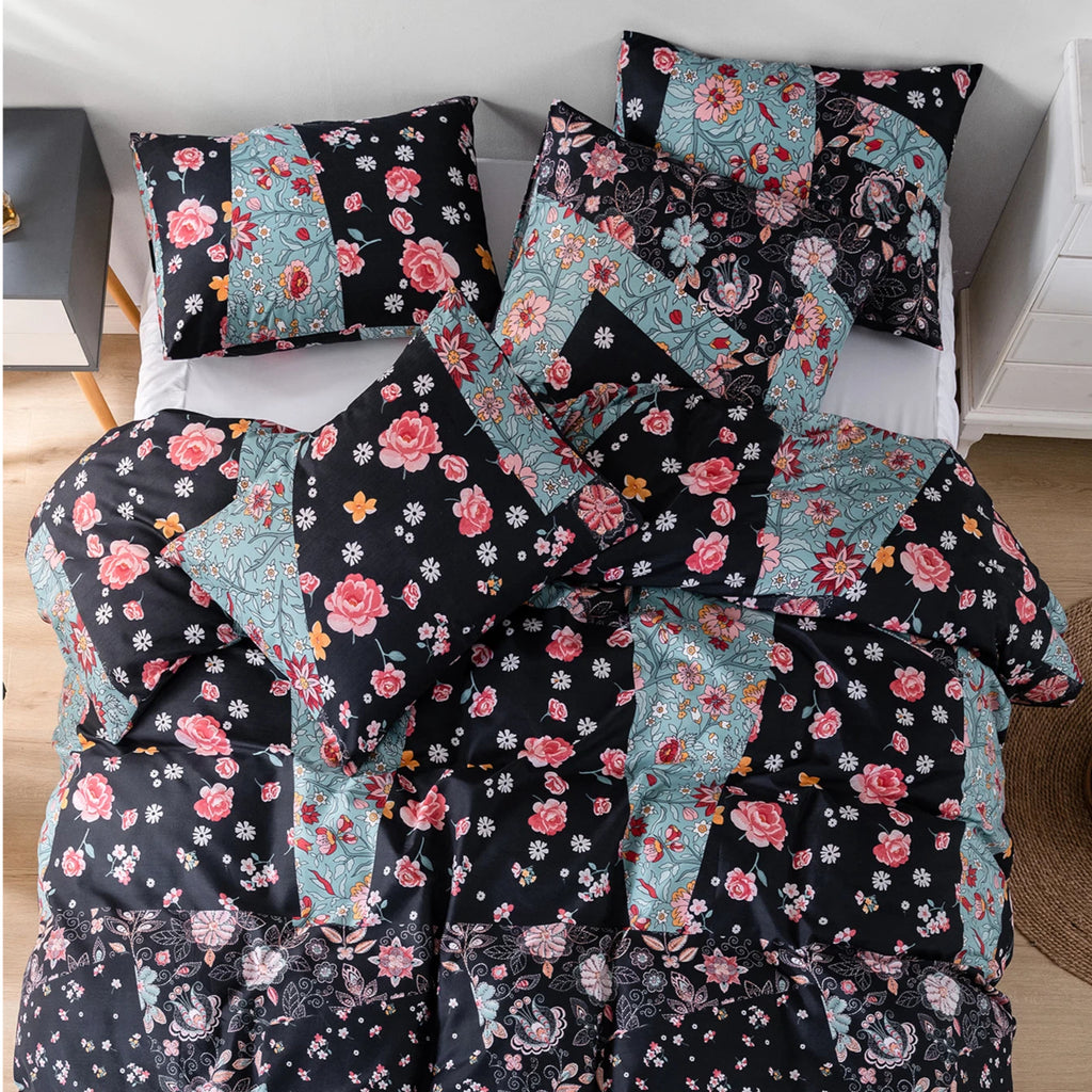Accueil Textiles Literie Transfrontalière Exclusive Colorée Géométrique Marbré imprimé