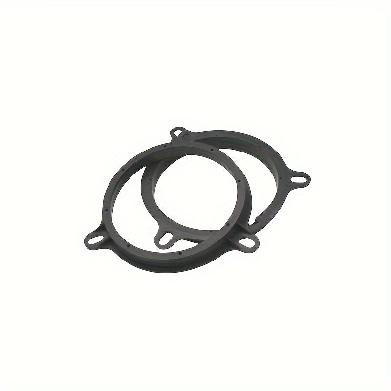 2Pcs 6.5-Inch Dia haut-parleur d'espaceur de voiture Adaptateur de bague de 20mm Profondeur Extendeur Accessoire Co