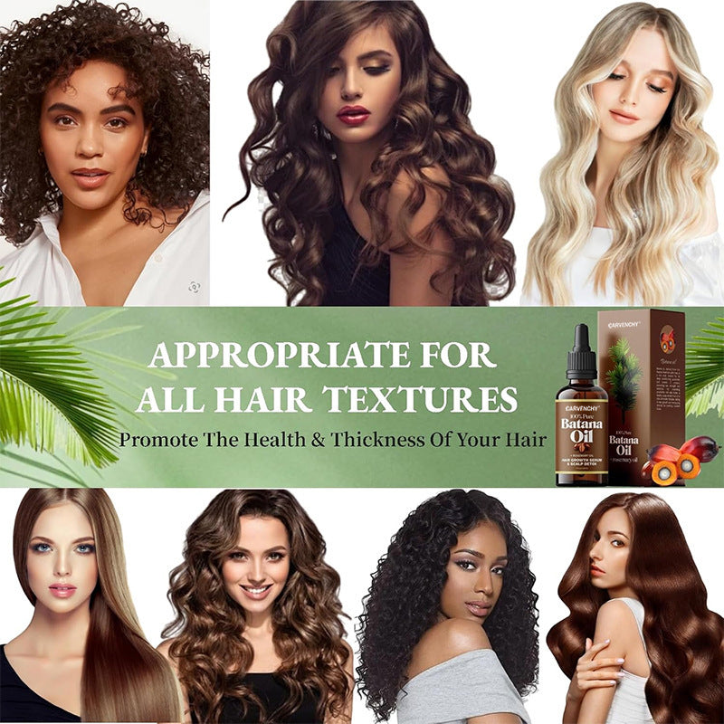 Huile de bathana tonique pour les cheveux pour la perte dense anti-hair
