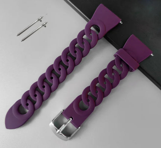 Bracelet de montre intelligente Bracelet de montre universelle en silicone