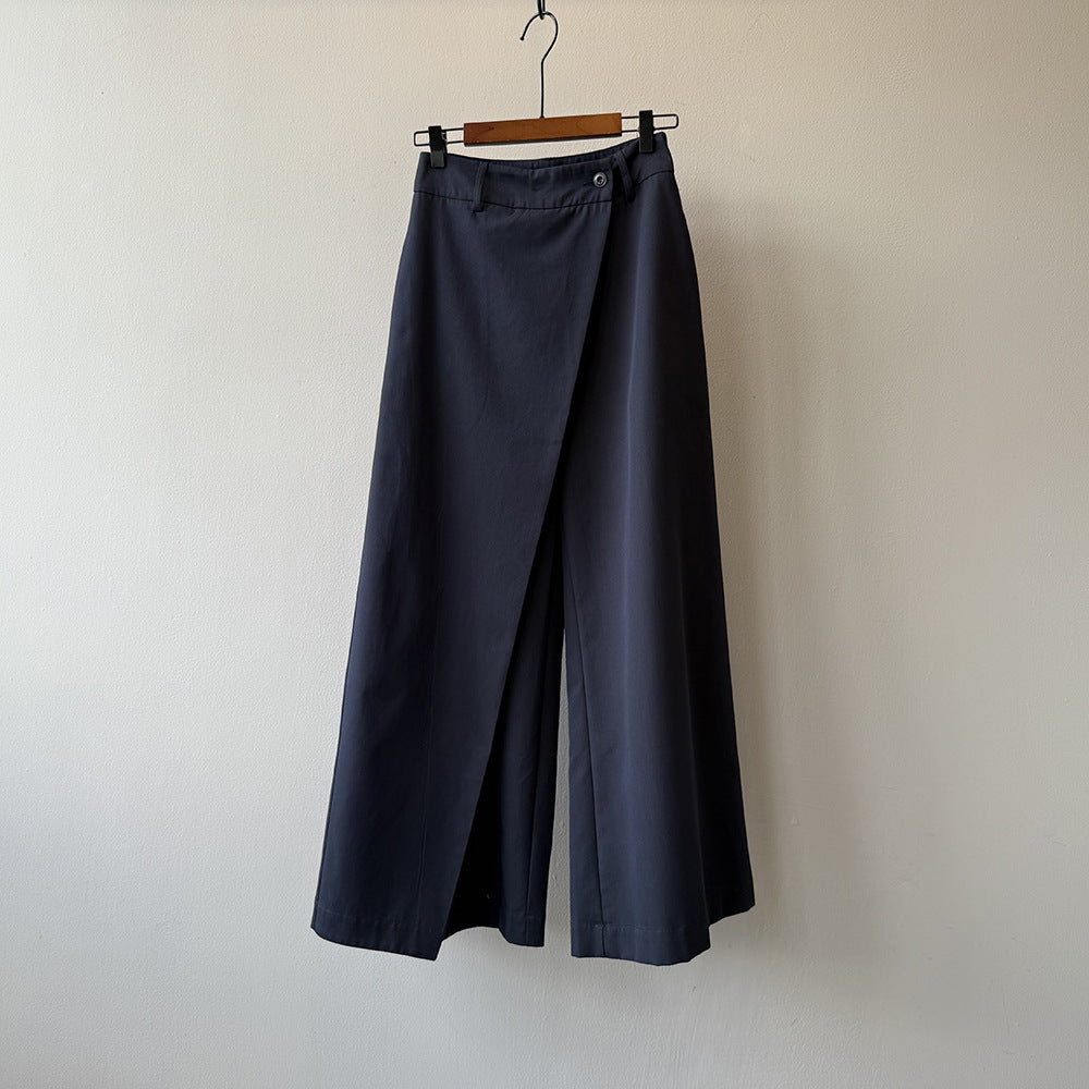 Fall Pantalon à la mode coréenne et casual à large échelle