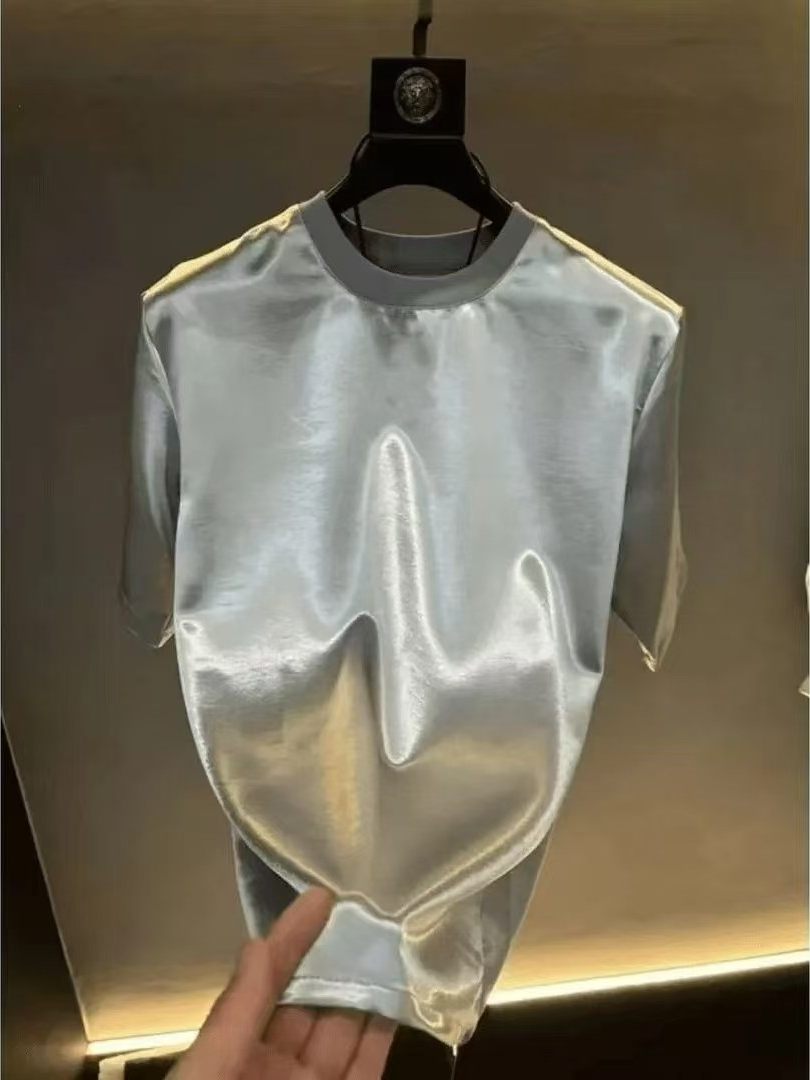 Coupe ronde homme manches courtes Casual Fashion Top