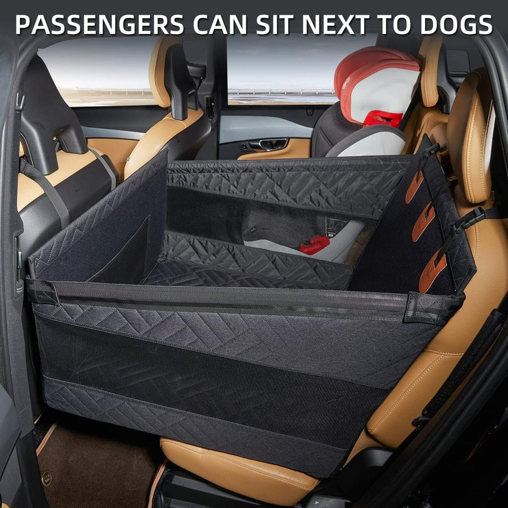 Siège de voiture de chat de chien de fond dur pour booster de gros et moyen animaux de compagnie