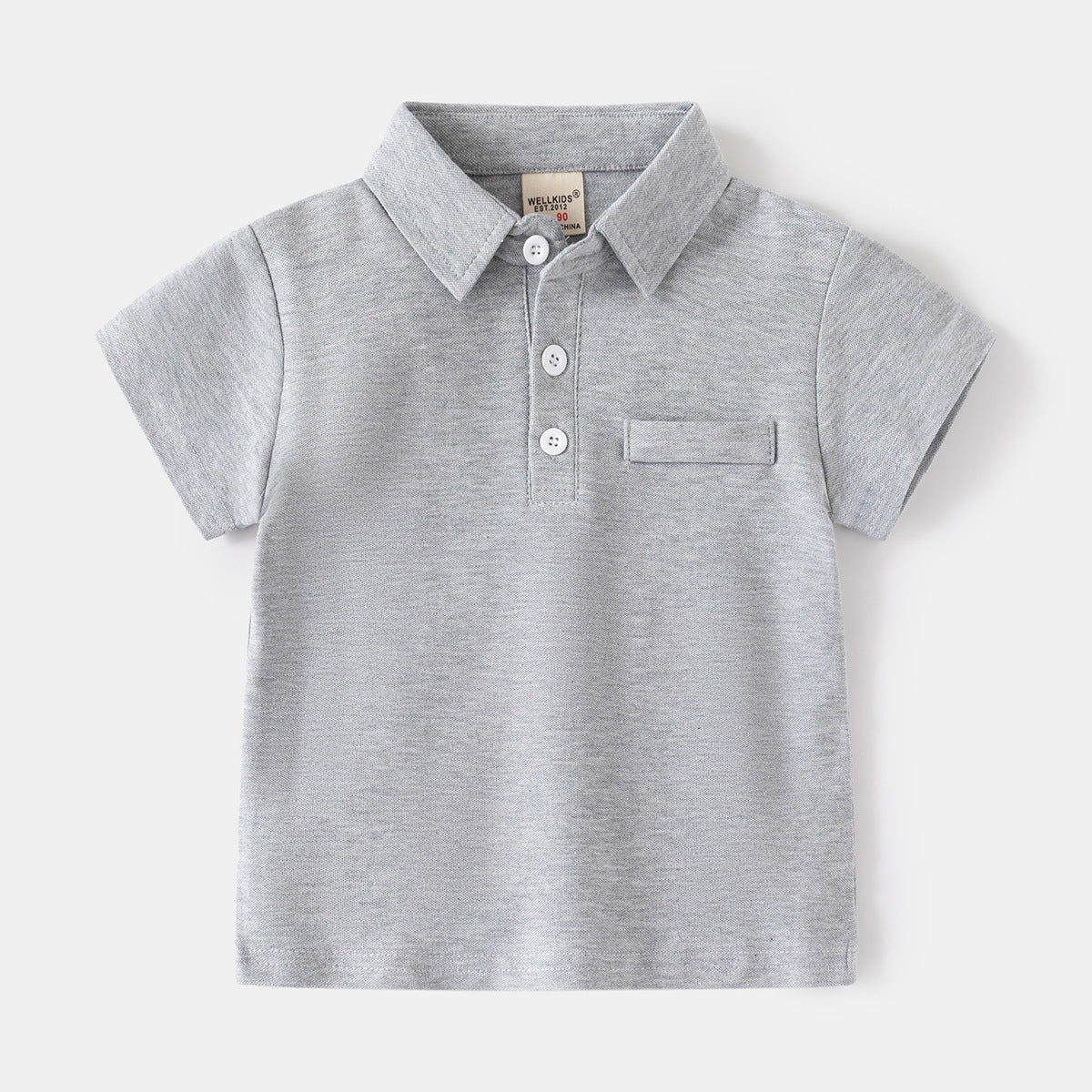 Chemise Polo coton manches courtes pour garçons