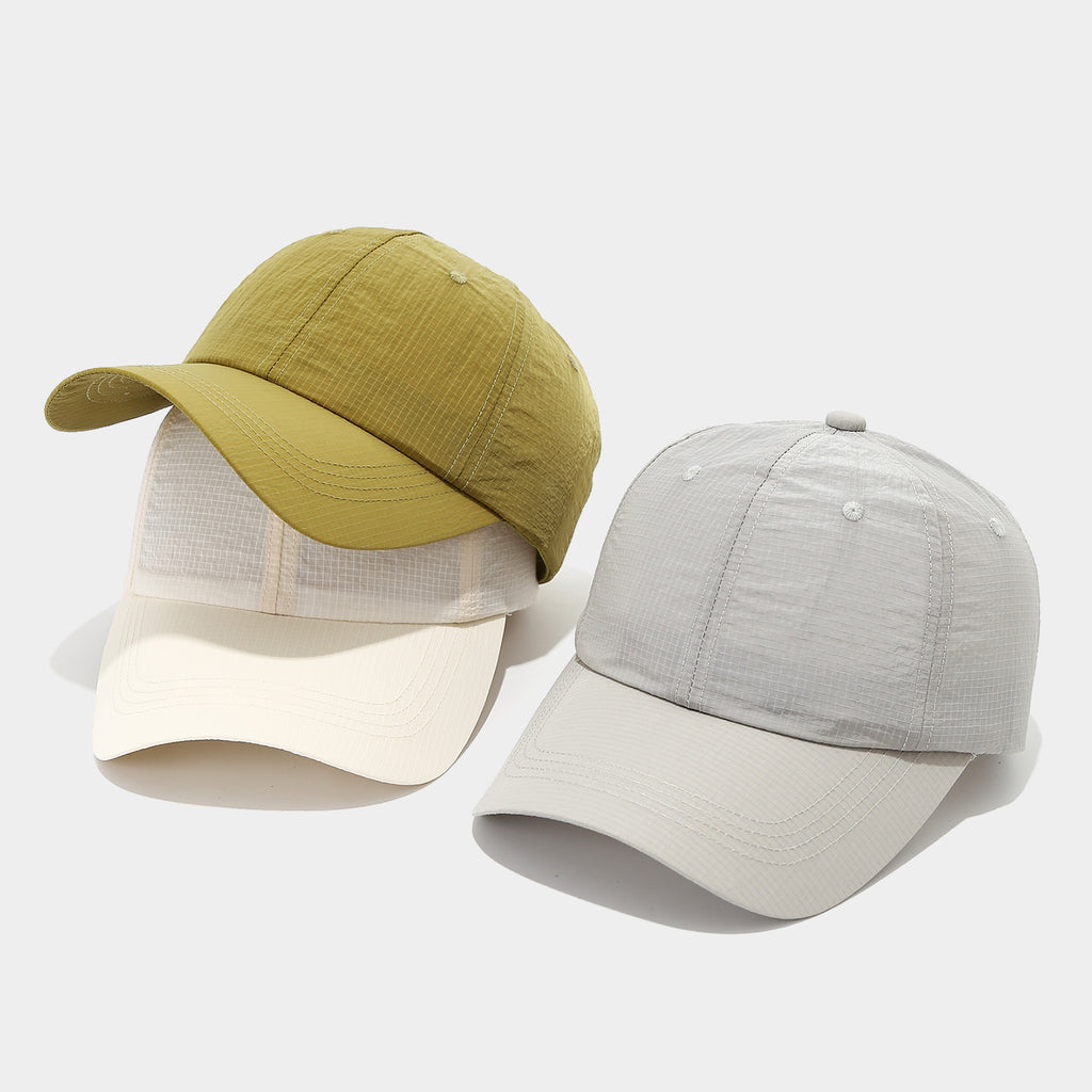 Casquette de baseball pour hommes et femmes d'été avec protection solaire - Simple A