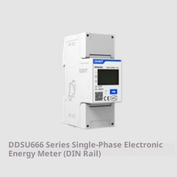 Compteur d'énergie électrique pour rail triphasé monophasé Compteur de rail DDS666DTSU666DDSU666