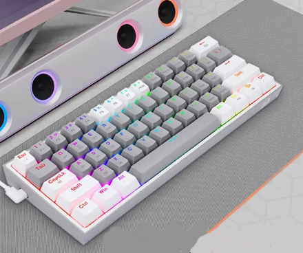 Red Dragon Mechanical Keyboard Hot Swap Axis RGB Three Mode