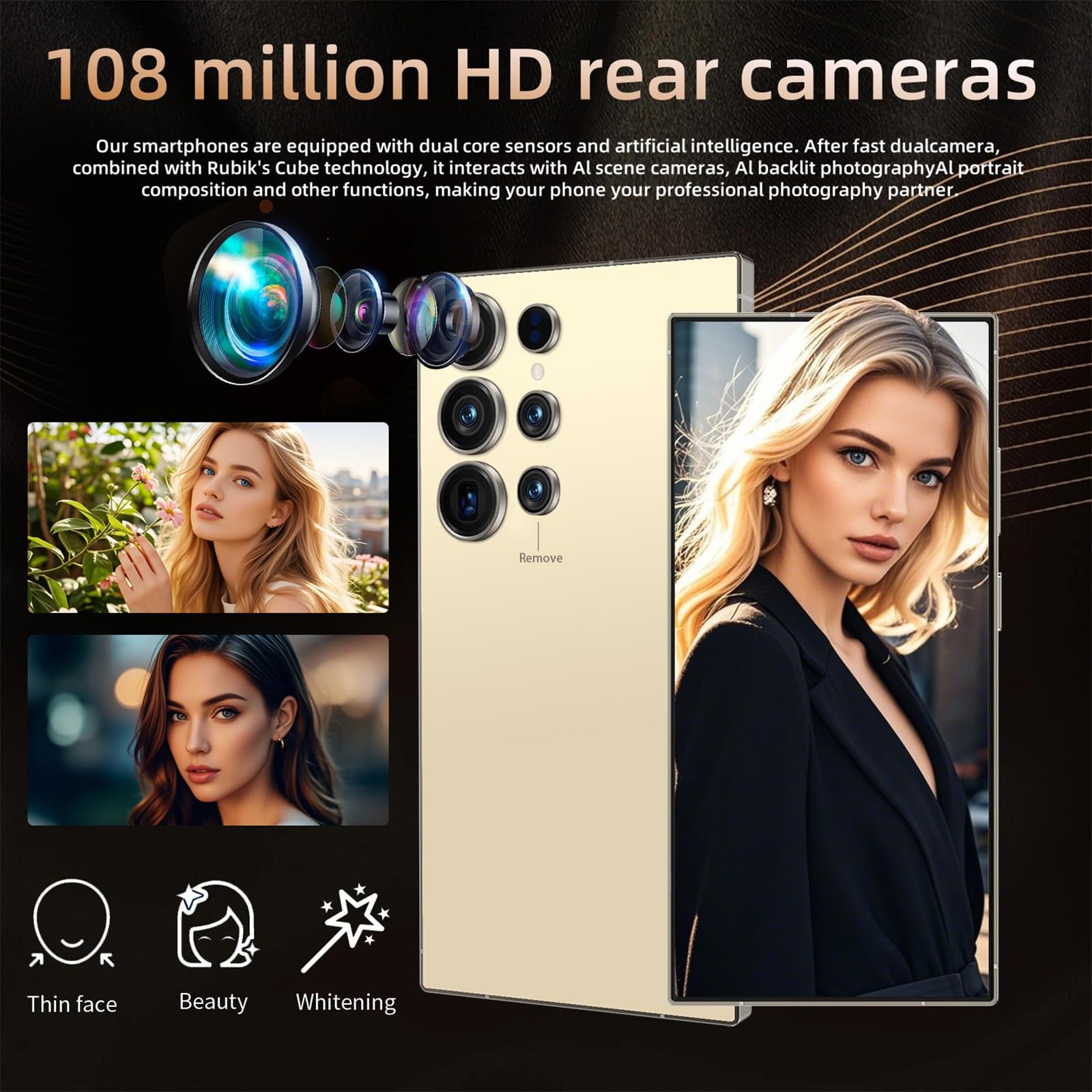 25 Ultra Unlocked Phone avec NFC 12-512GBSmartphone