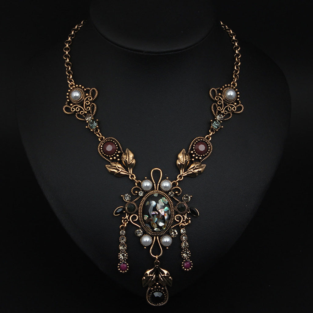 Perles du vent Photo Props Pendentif Vintage Or