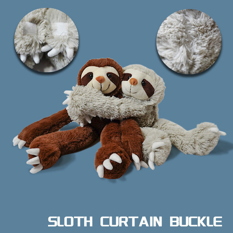 Jouet de poupée en peluche de sloth animal mignon Bradypod Plushie Poupée douce farcie pour cadeaux de Noël