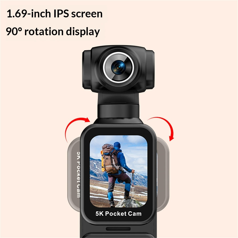 Enregistreur DV de poche pour appareil photo de poche à écran tournant