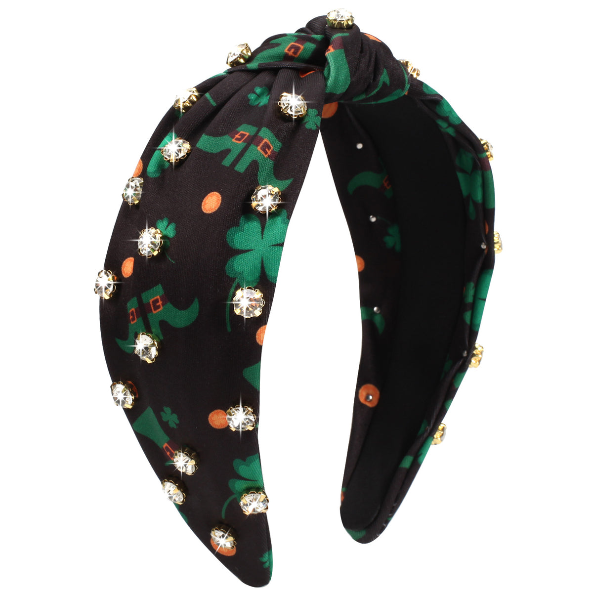 Bandeau en Strass incrusté d'Irish St Patrick