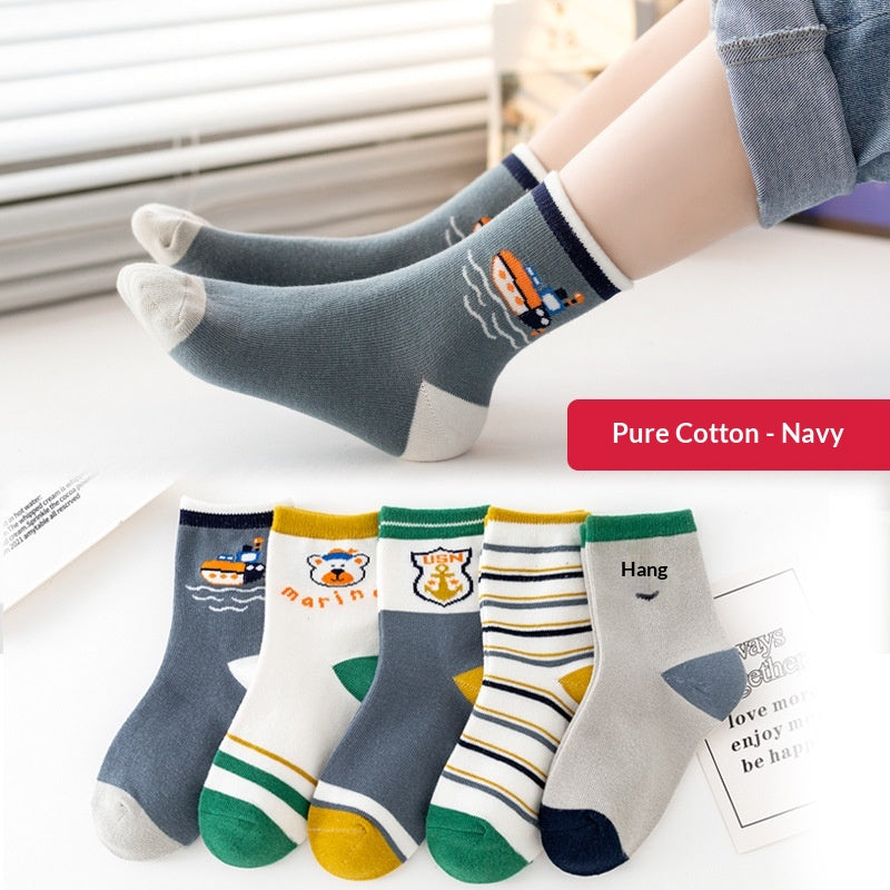 Chaussettes pour bébés d'âge moyen