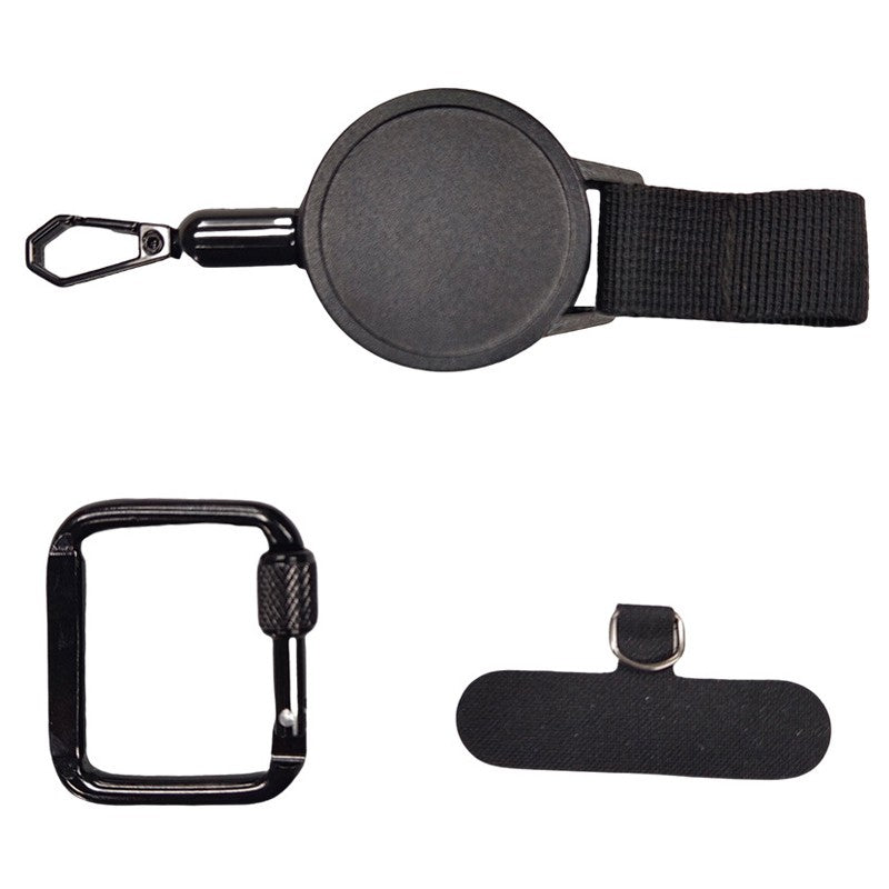 Support de téléphone antivol rétractable Bracelet de téléphone Lanyard