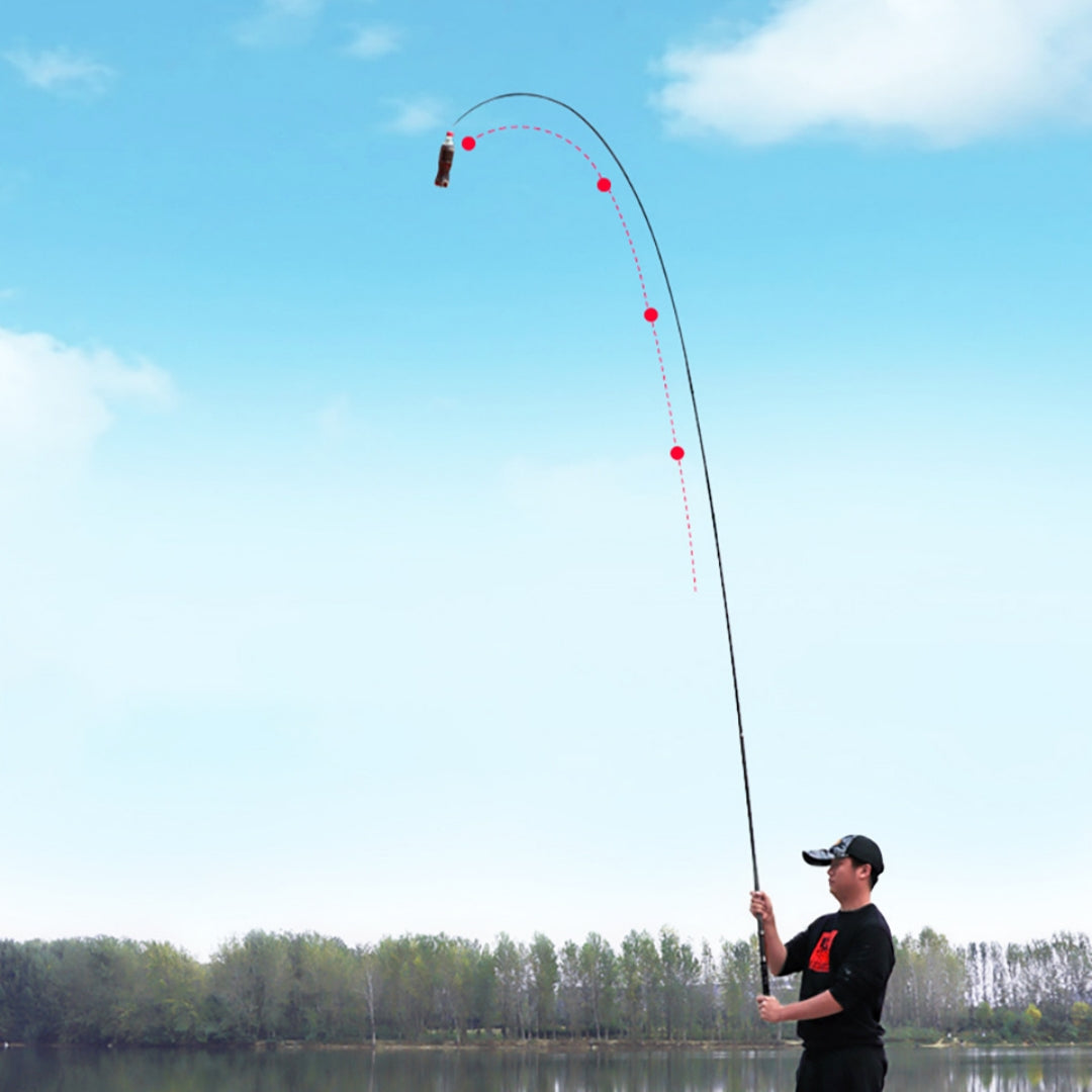 Carbon court-section Stream Carp Hand Rod pour la pêche plate-forme