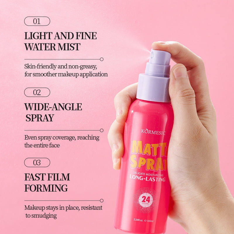 Spray de réglage hydratant à longue tenue tout-anglais