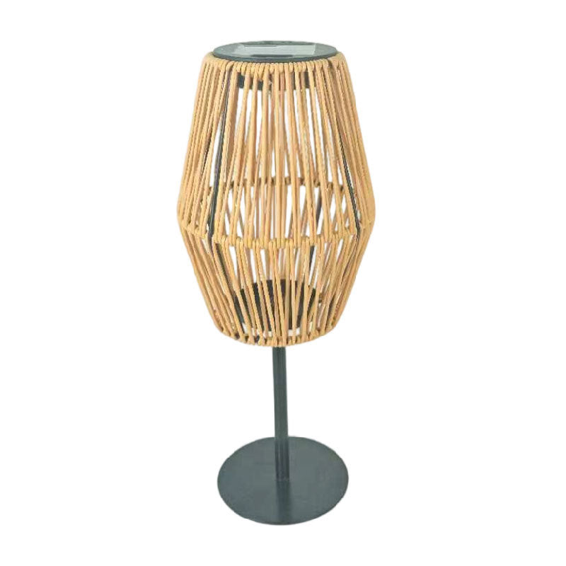 Lanterne de Rattan pour décoration de cour Et Ambiance