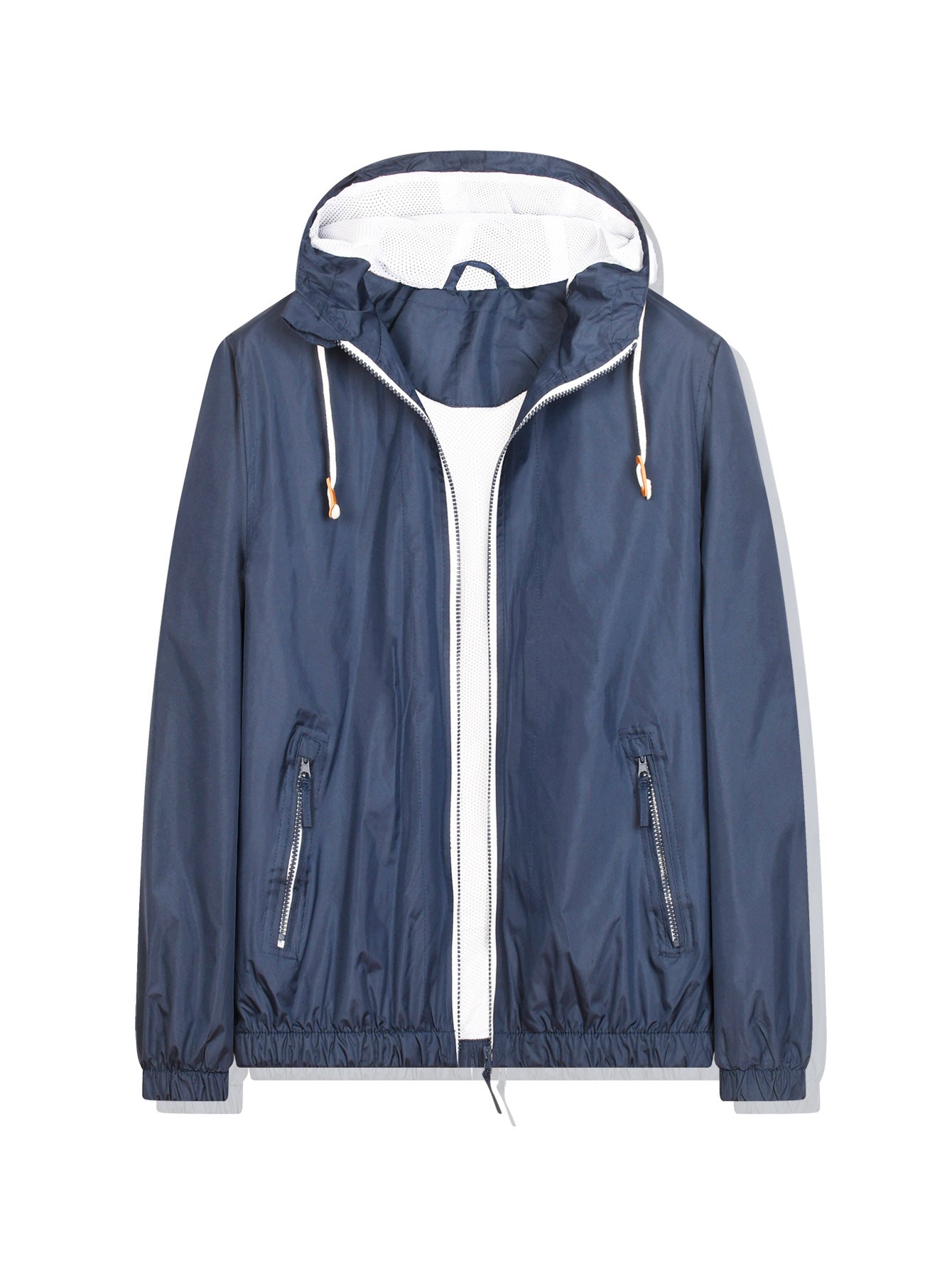 Manteau de brise-vent d'extérieur pour hommes Veste souple monocouche légère