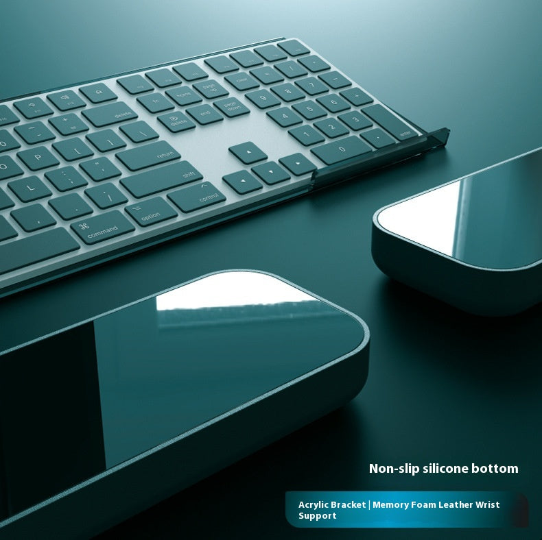 Clavier double face et tampon de souris avec mousse de mémoire épaisse