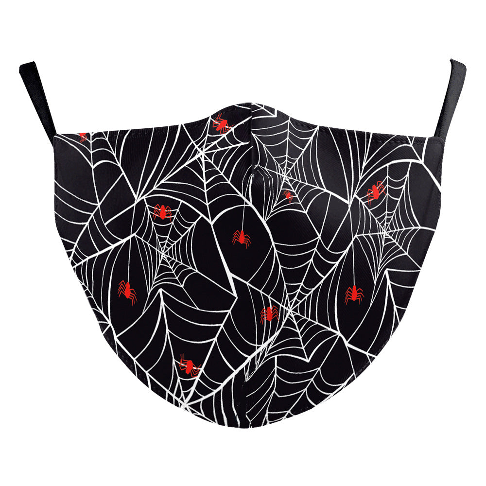 Masque de poussière Halloween Clown drôle Horreur créatif double couche