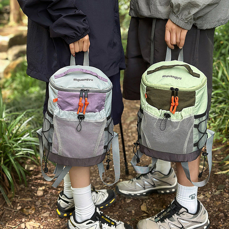 Sac à dos Style japonais Tout-appariement Casual Grande Capacité Léger