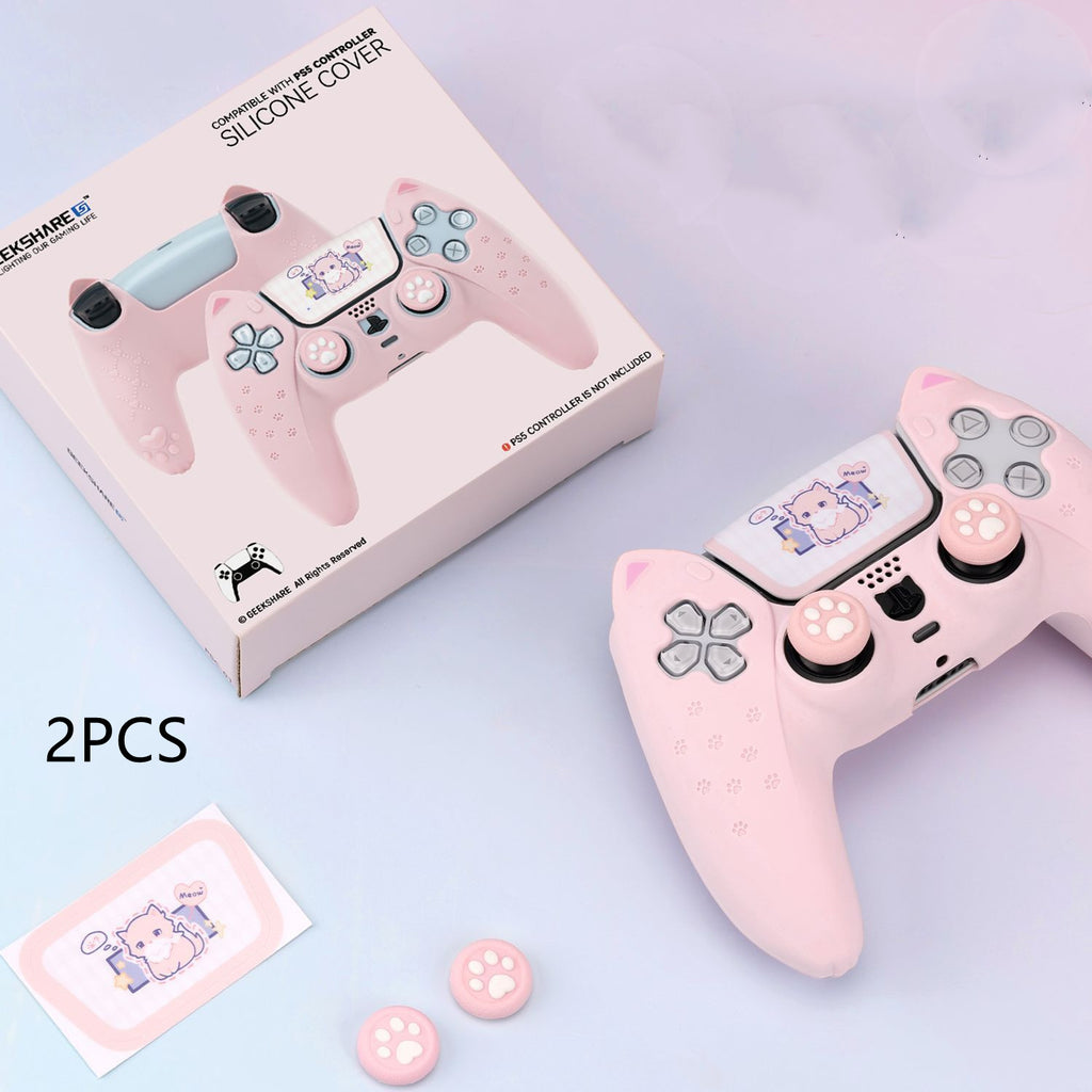 Poignée Housse silicone rechargeable Cute Cat Claw Accessoires