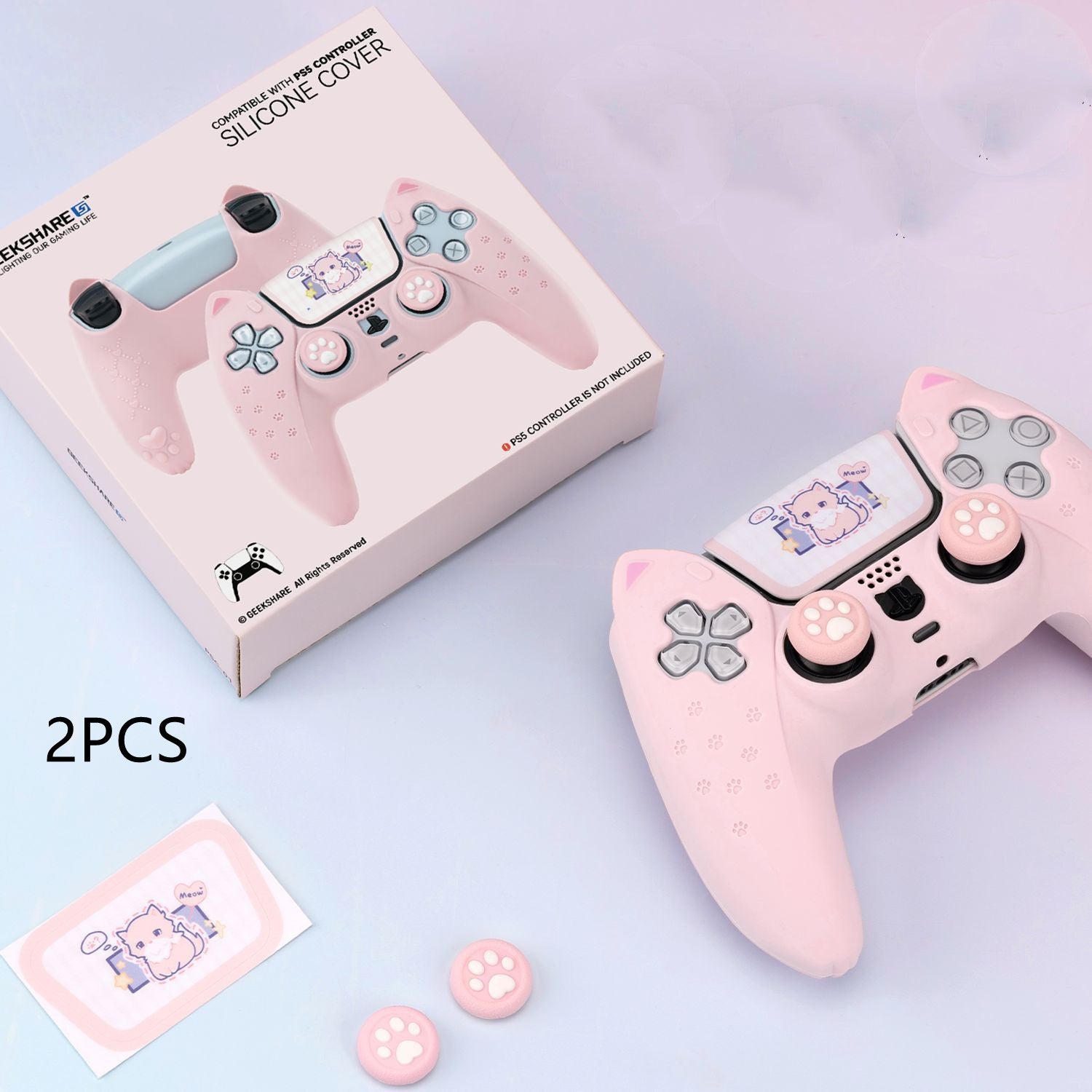 Poignée Housse silicone rechargeable Cute Cat Claw Accessoires
