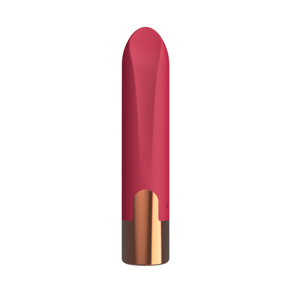 Massage personnel en silicone rechargeable avec 10 modes de vibration et charge magnétique USB