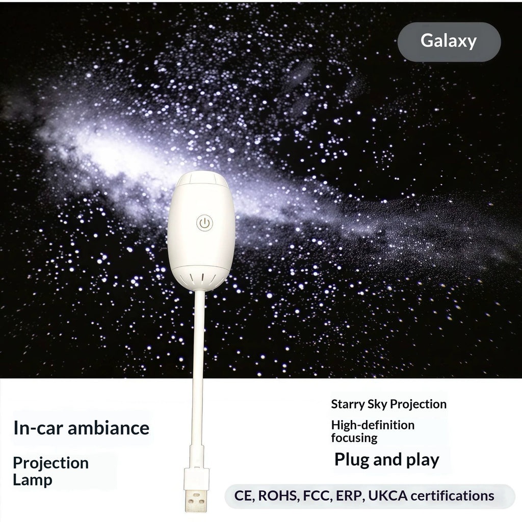Lampe de projection de voiture Starry Usb Starry Sky Ambiance Light