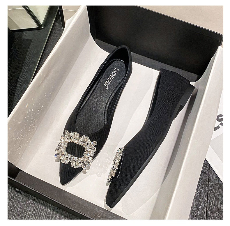 Printemps Arrivée Pompes françaises de style Chanel